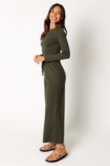 Ayers Long Sleeve Set Olive