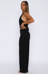 Only Acting Pants Black