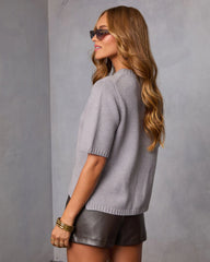 Cafe Crewneck Sweater