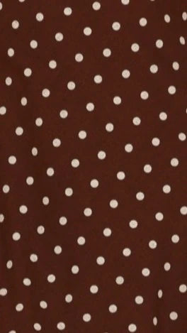 Sammie Maxi Dress Chocolate Nude Spot
