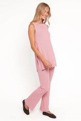 Silvie Knitted Set Rose