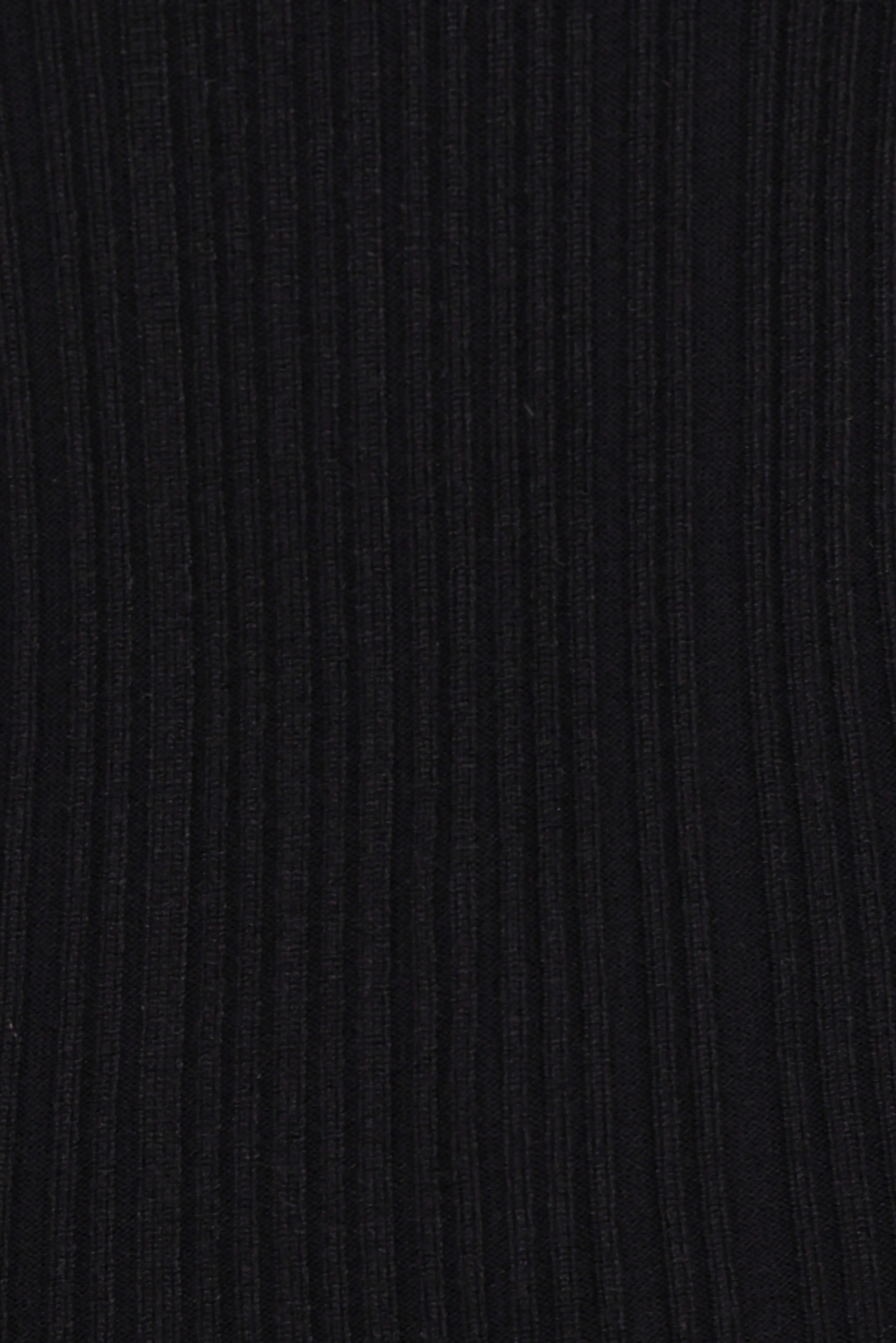 Junia Tie Back Knit Top Black