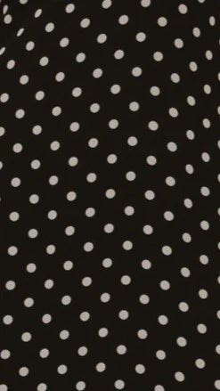 Oriella Maxi Dress Black Polka
