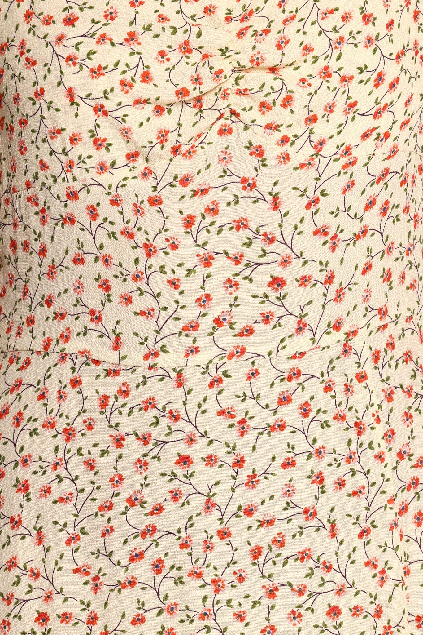 Franklin Dress Cream Floral