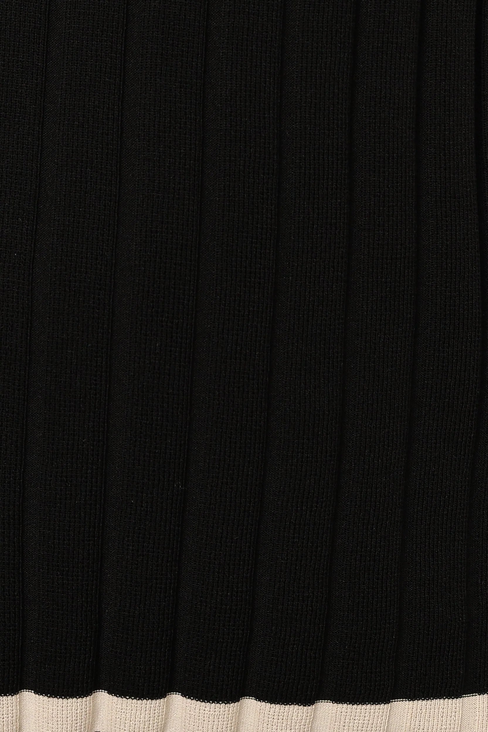 Henrie Knit Set Black Beige