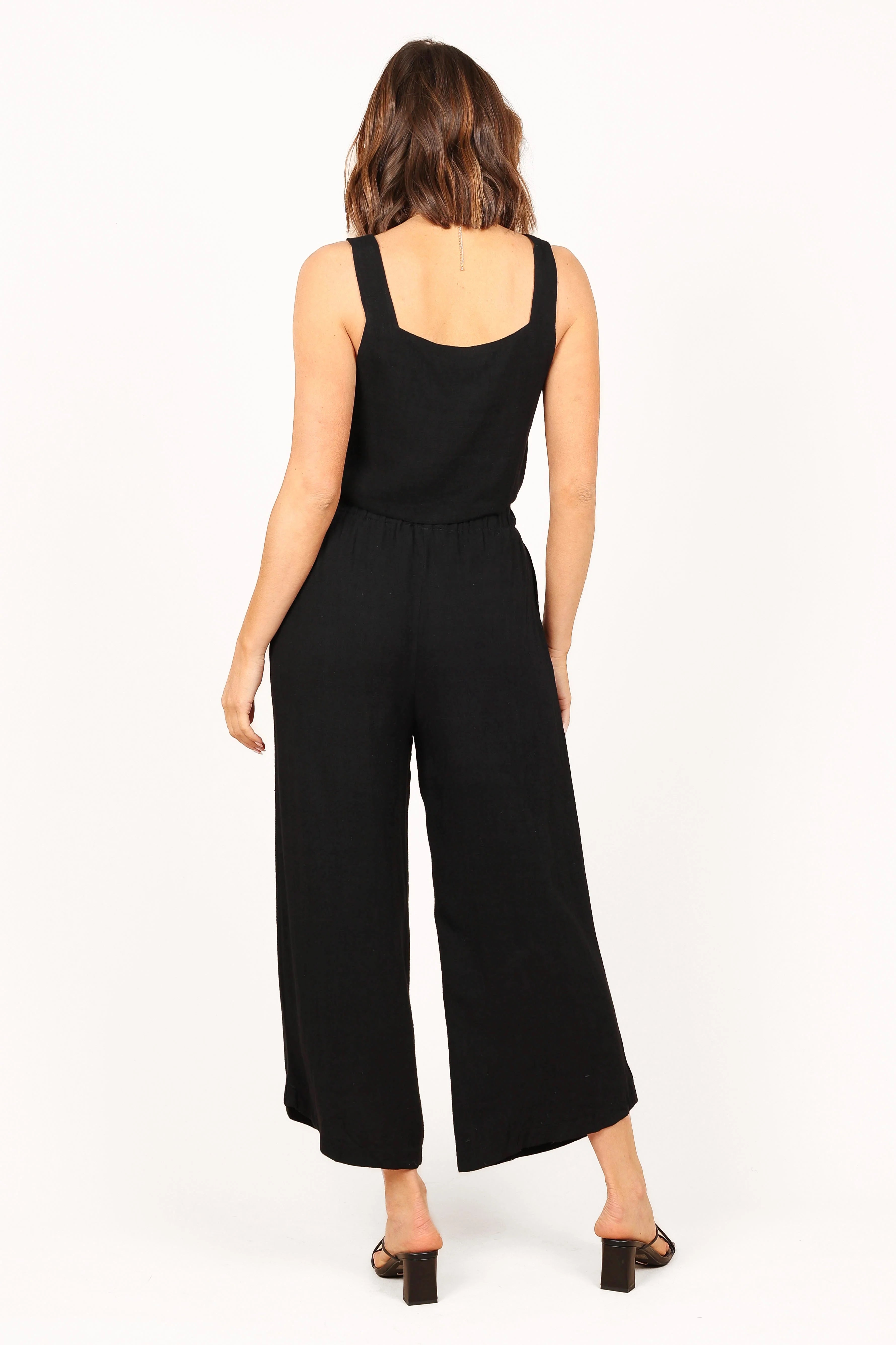 Eleanor High Waisted Pants Black