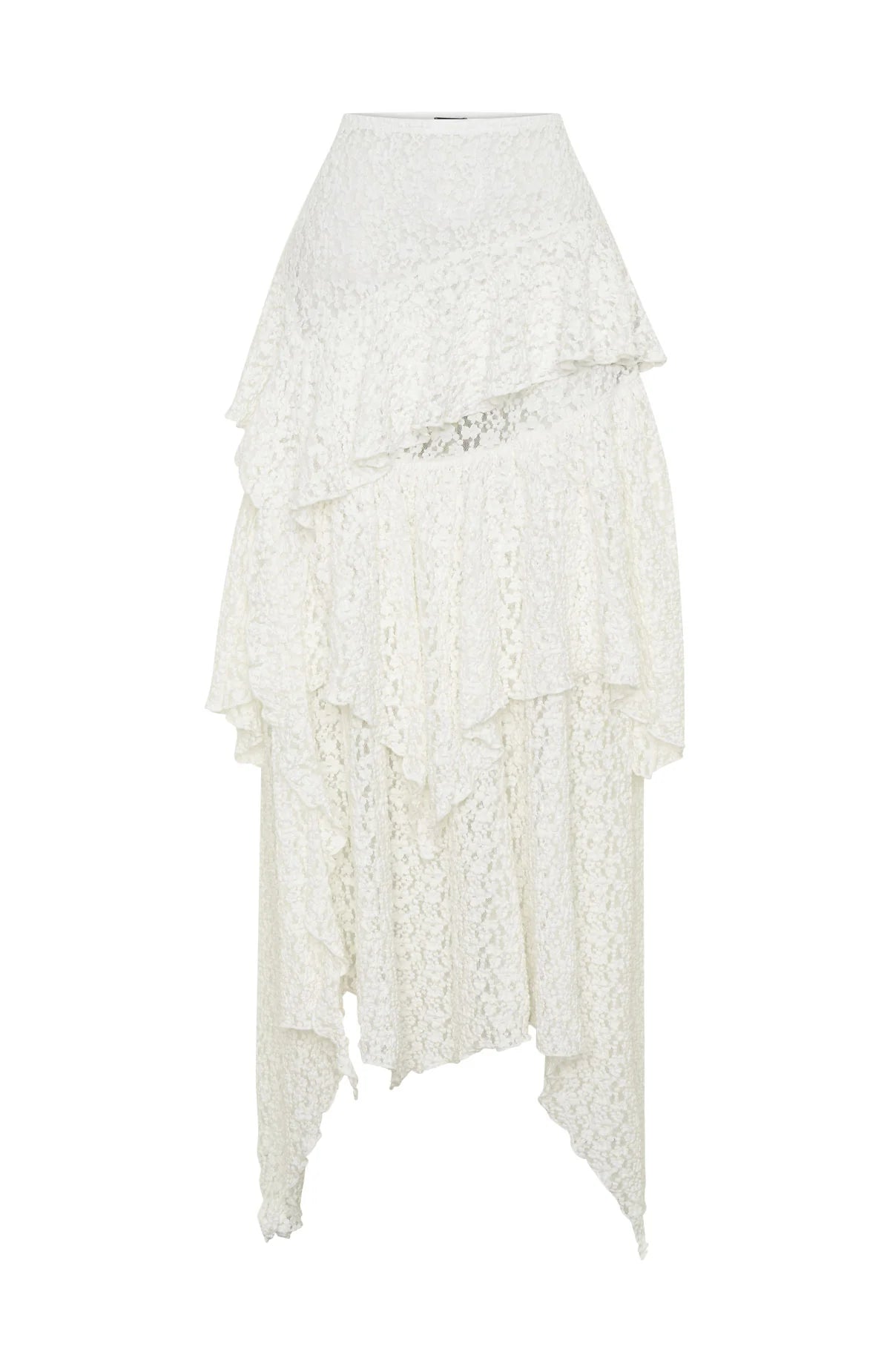 Wildflower Kiss Maxi Skirt White
