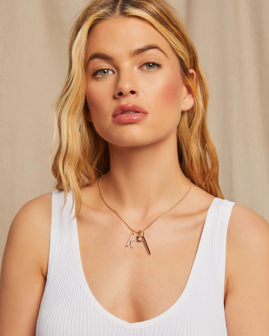 Skinny Curb 14k Plated Chain