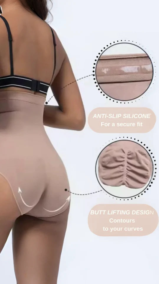 BZEZ Smoothing Sculpt High Waisted Brief Bare