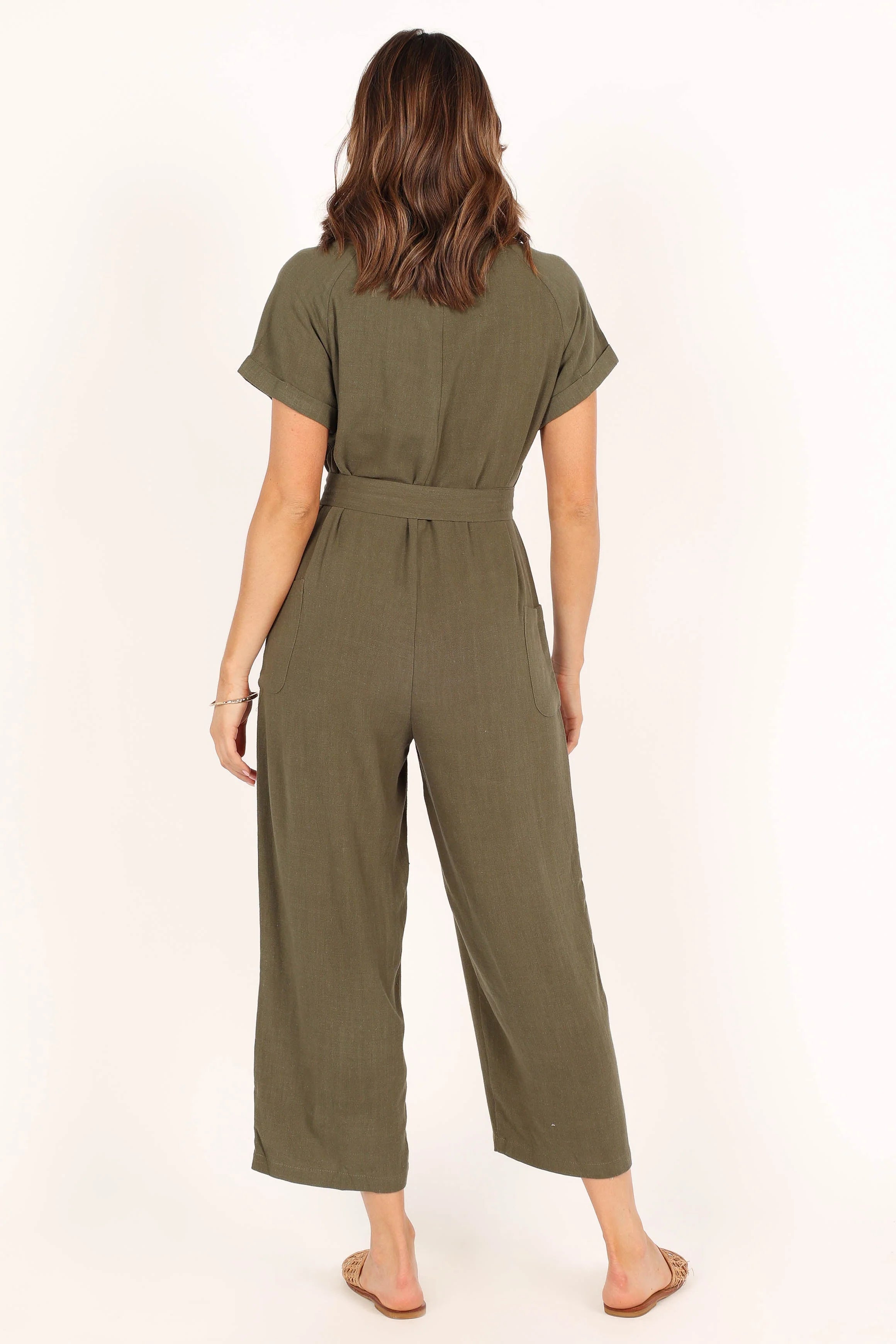 Archie Jumpsuit Olive