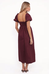 Remira Midi Dress Cherry