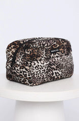 Take A Leap Cosmetic Bag Leopard
