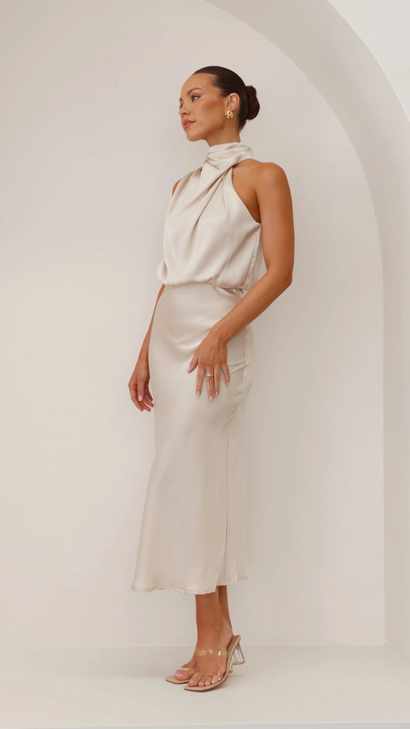 Esther Maxi Dress Champagne