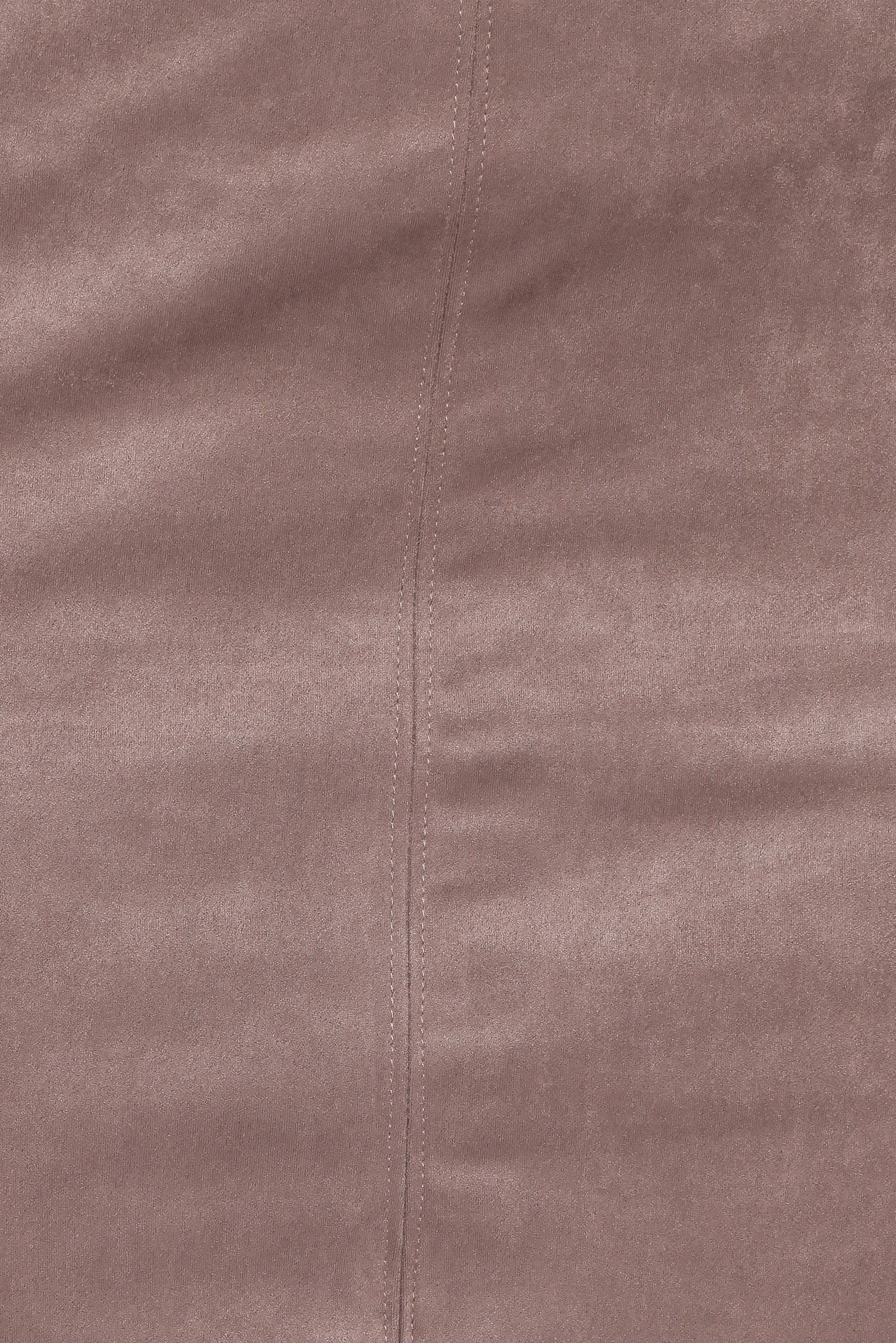 Una Suede Midi Skirt Mushroom