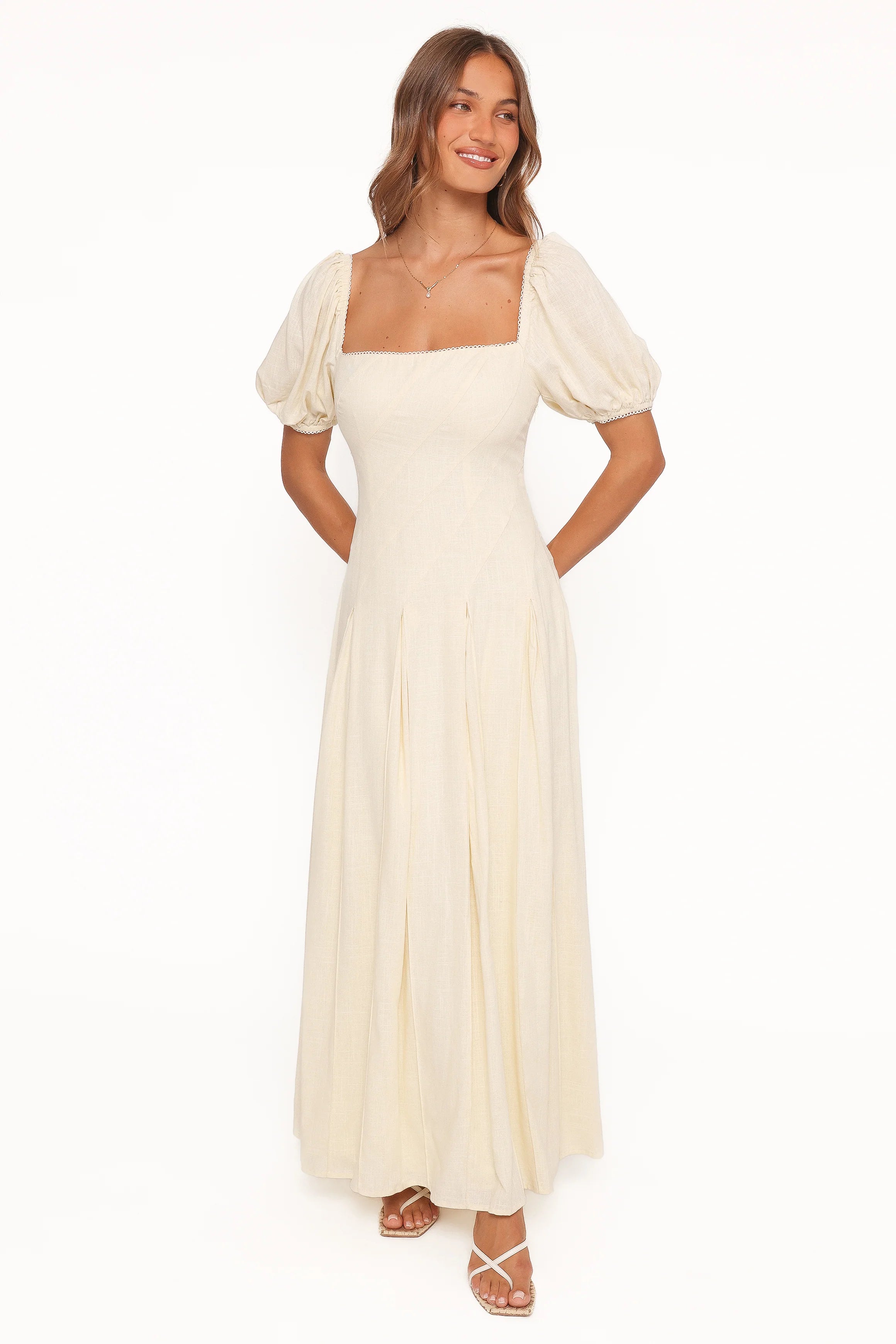 Kinlee Maxi Dress Butter Yellow