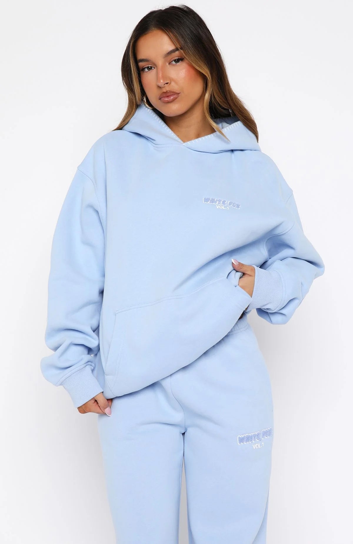 Vol 1 Oversized Hoodie Blue