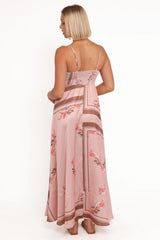 Elanor Maxi Dress Pink Cocoa