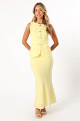 Peter Two Piece Set Butter Yellow