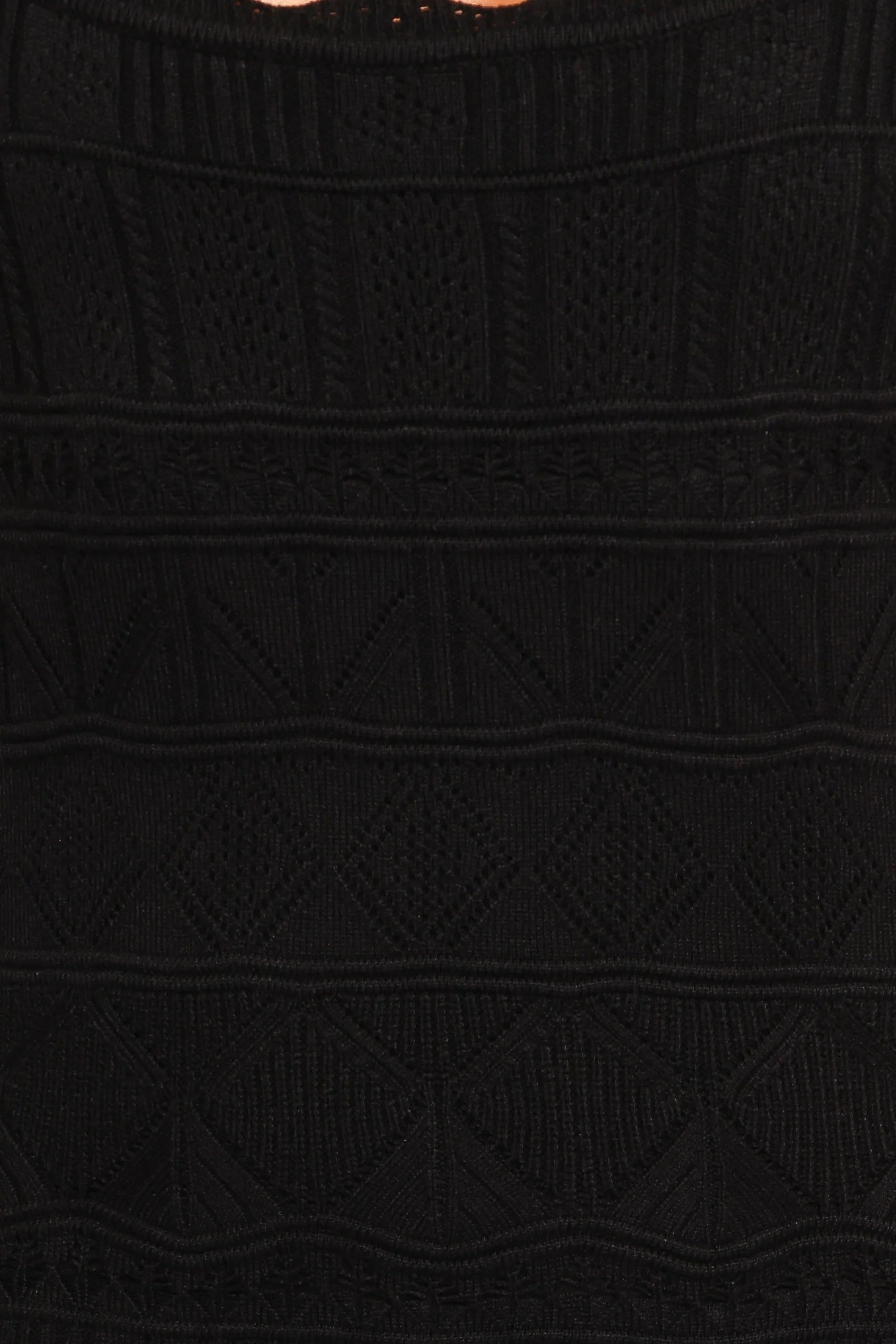 Anicia Midi Dress Black