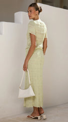 Maisie Maxi Skirt Matcha