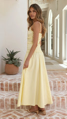 Vida Maxi Dress Yellow