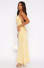 Its Not The Same Maxi Dress Lemon