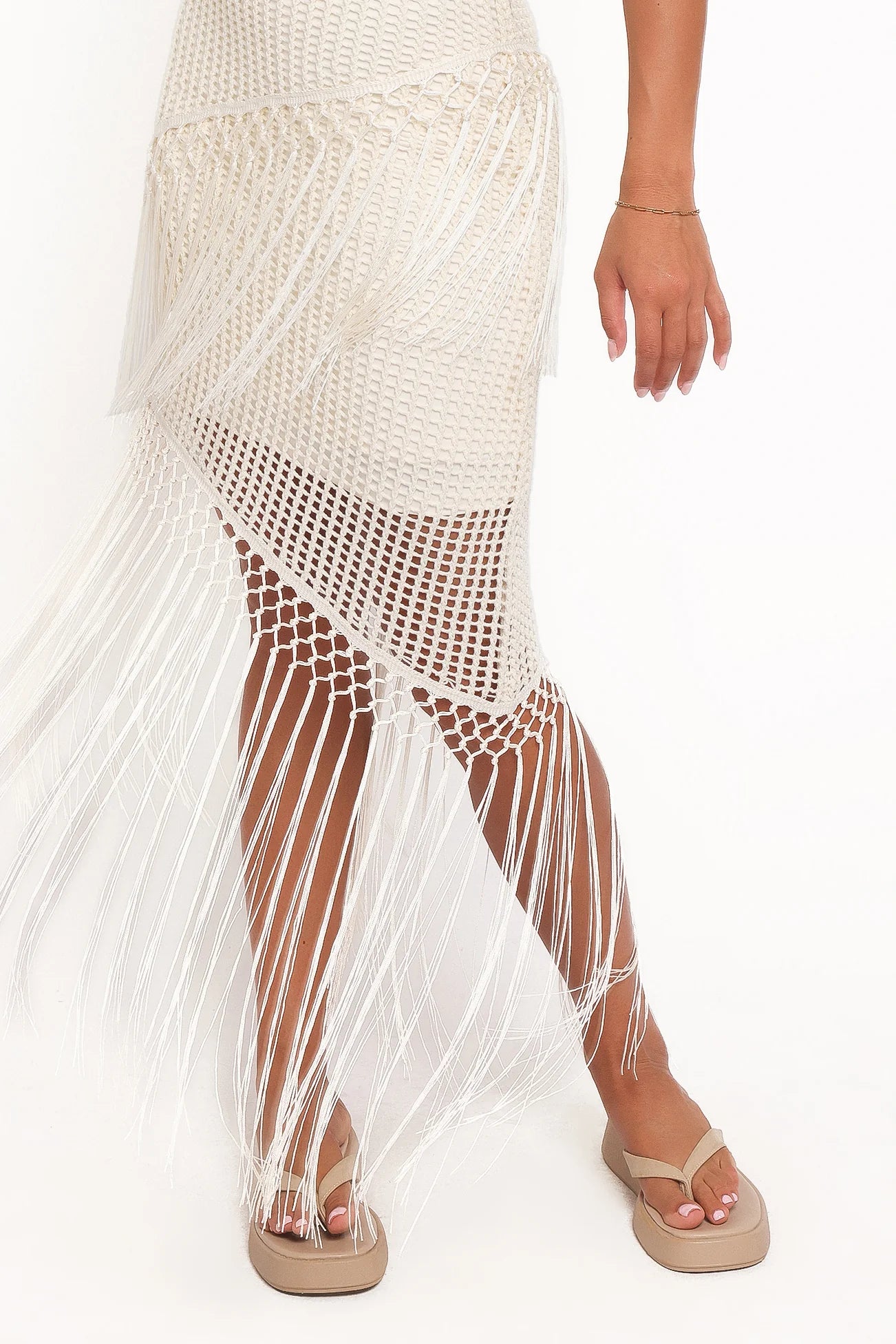 Adella Midi Dress Natural