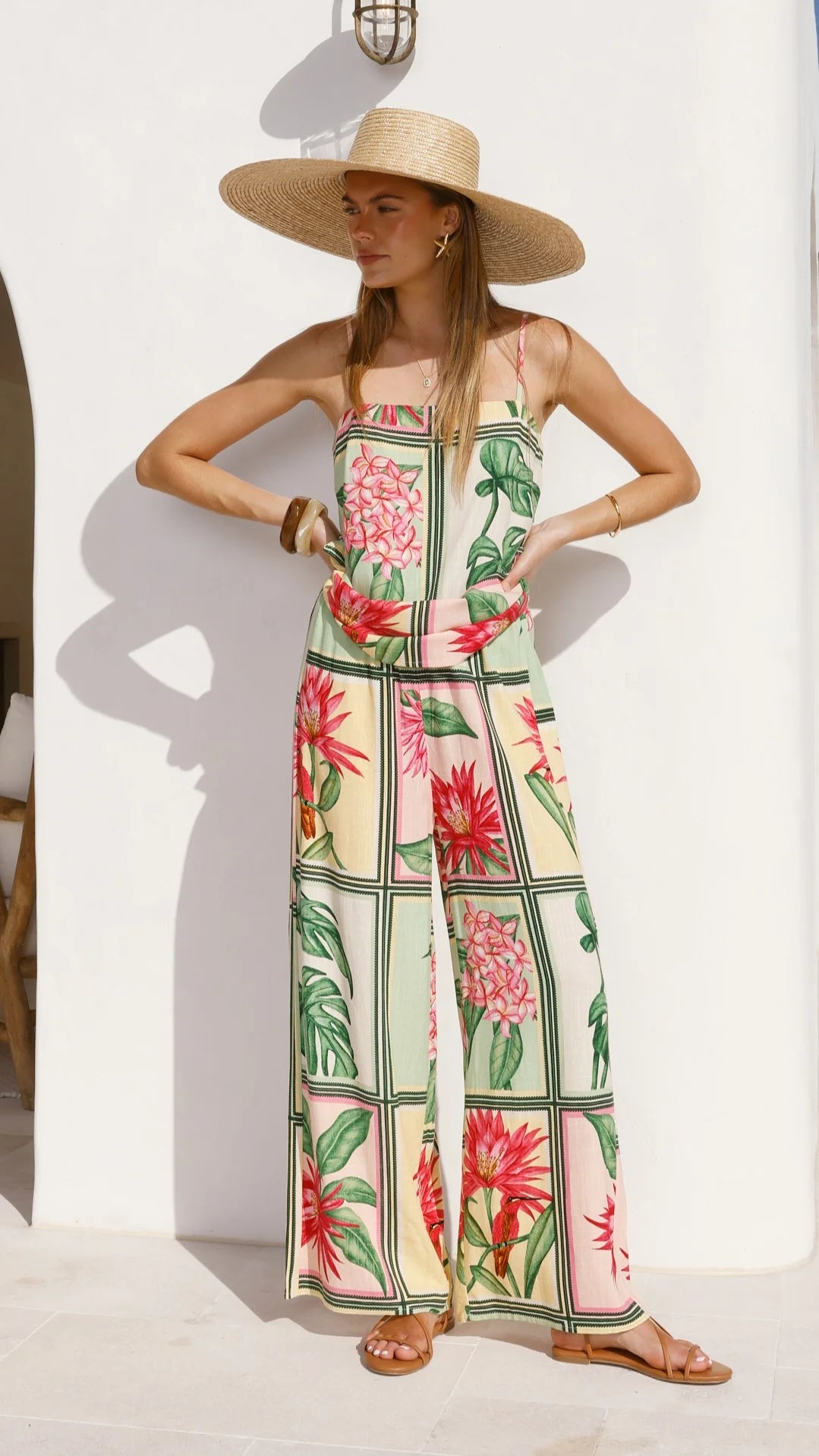 Uma Pants Tropical Bloom