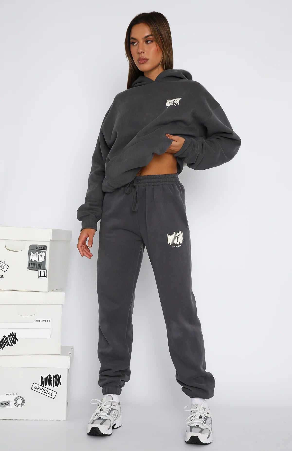 Archive 60 Oversized Hoodie Ash
