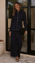 Selene Denim Jacket Indigo