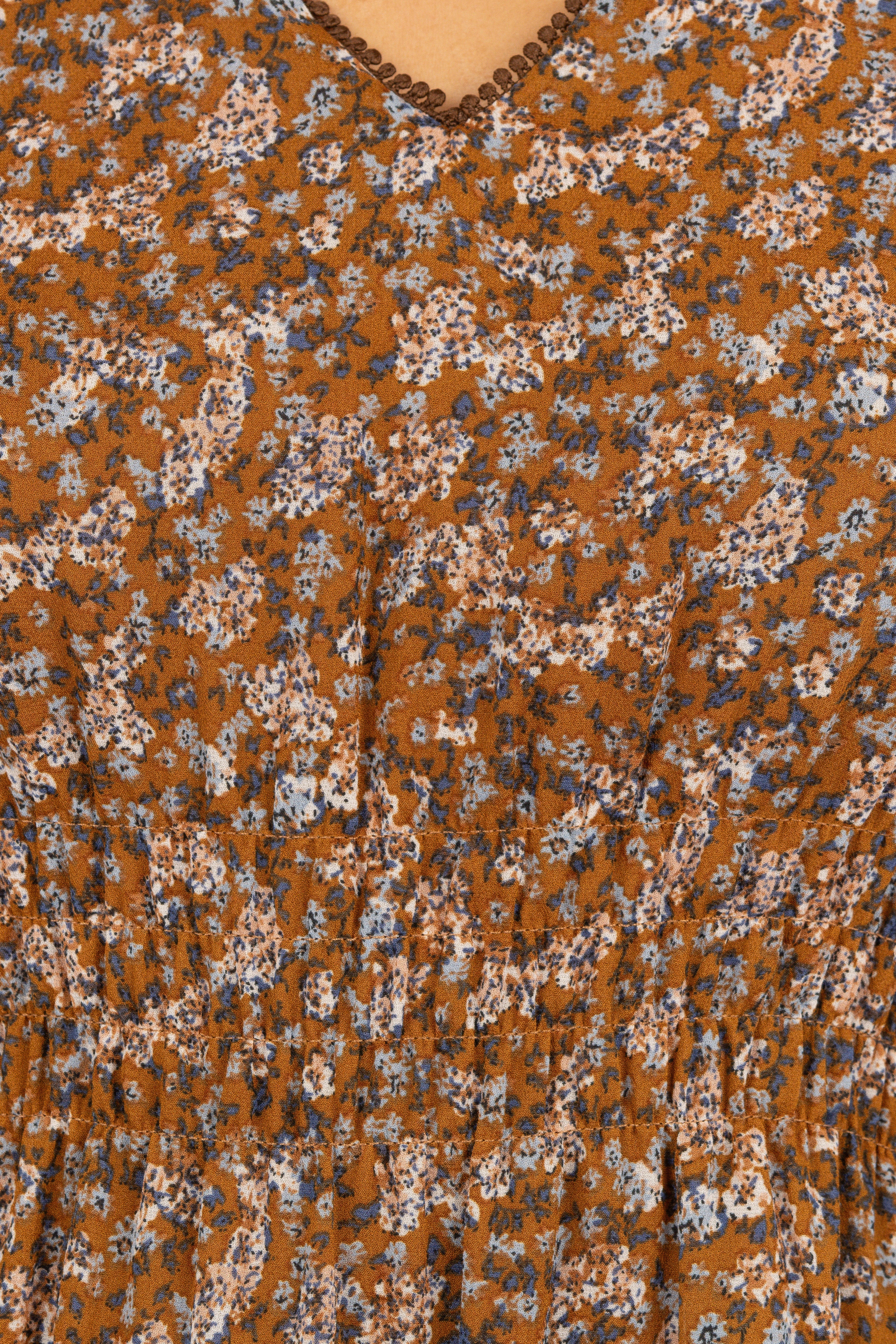 Simone Midi Dress Camel