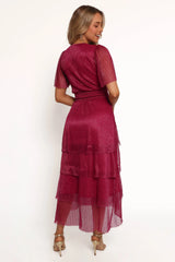 Jasmin Midi Dress Pink