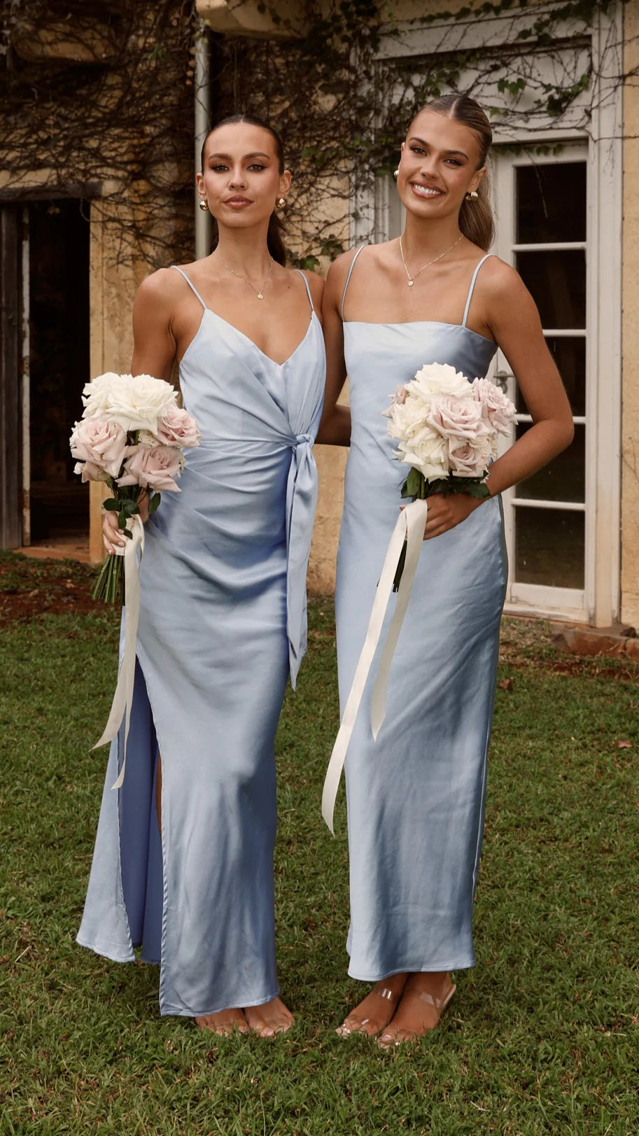 Keira Maxi Dress Baby Blue