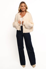 Albertine Cardigan White
