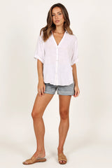 Dion Top White