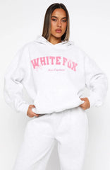 Daydreamers Madeline Oversized Hoodie Grey Marle