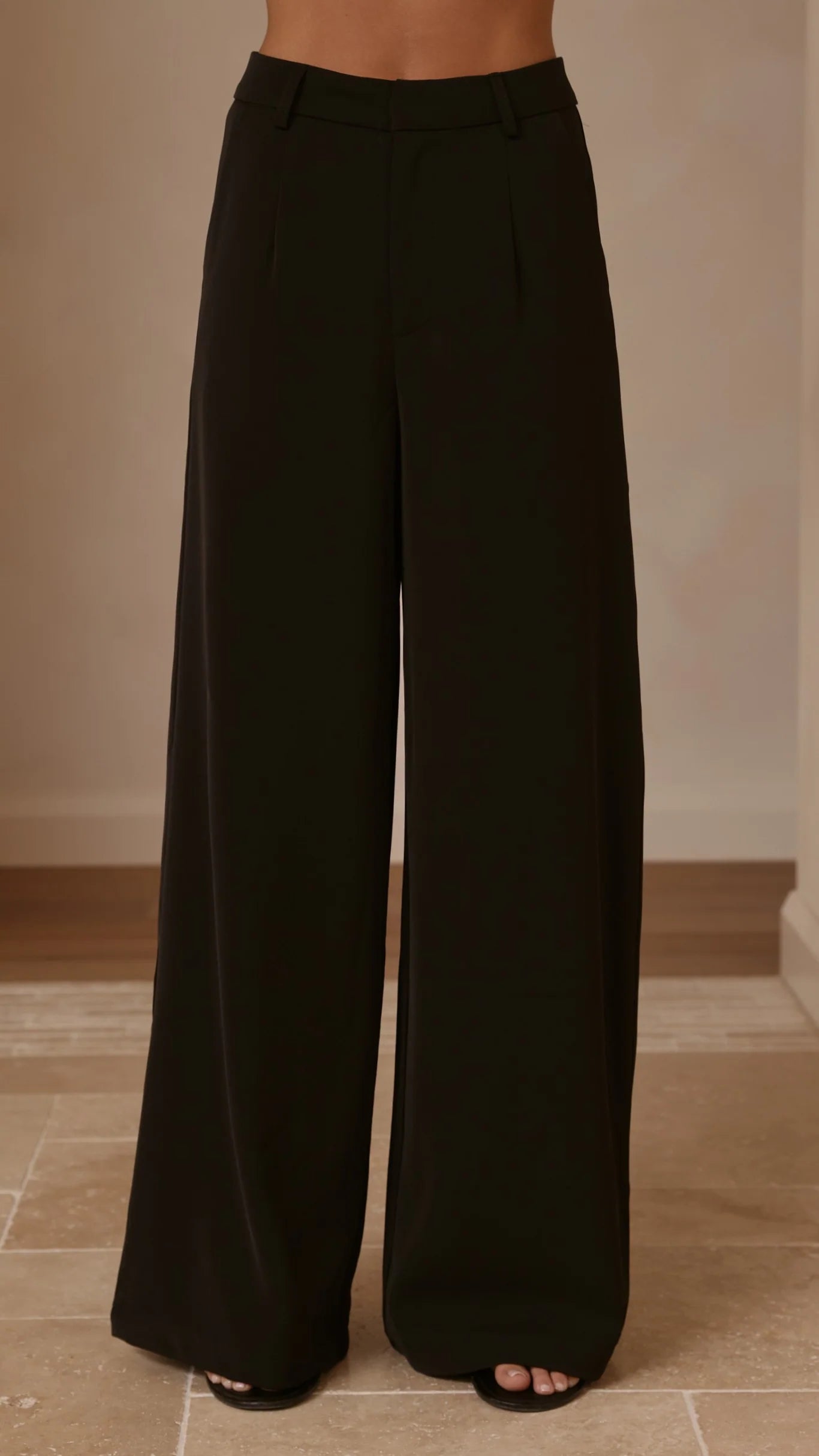 Maeva Tailored Pants Black