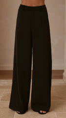 Maeva Tailored Pants Black