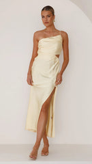 Nyla Maxi Dress Lemon