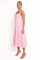 Cosima Midi Dress Pink