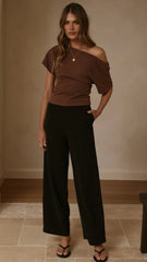 MVN Ady Wide Leg Pants Black