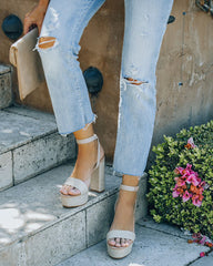 Willow Heeled Platform Sandal