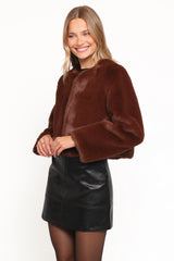 Minnie Jacket Chocolate