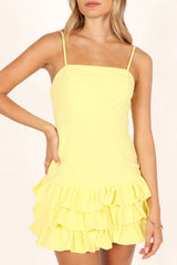 Junee Mini Dress Lemon