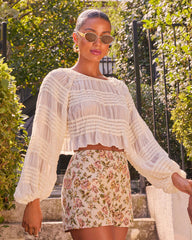 Villa Rose Floral Tapestry Shorts