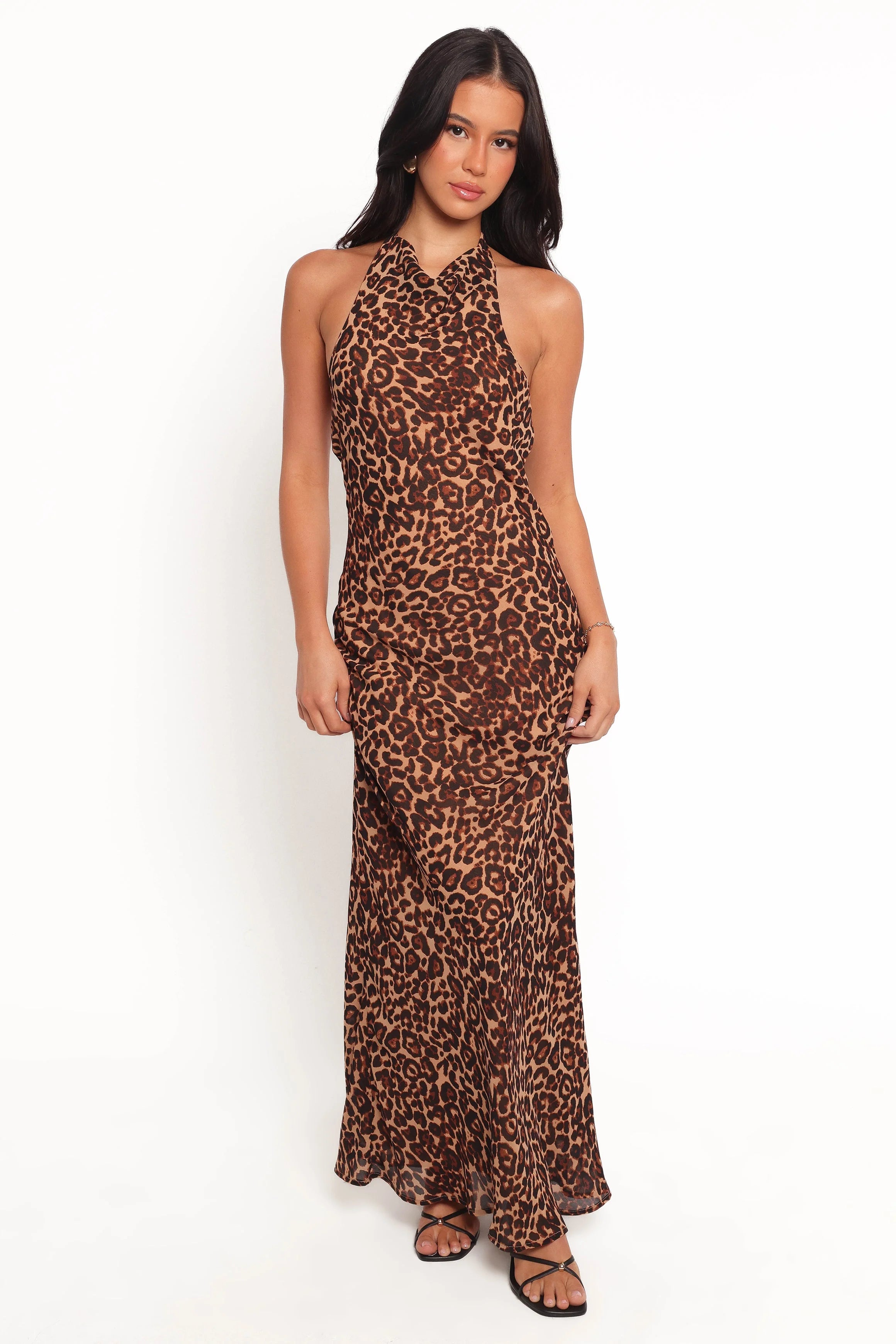Carolyn Maxi Dress Leopard