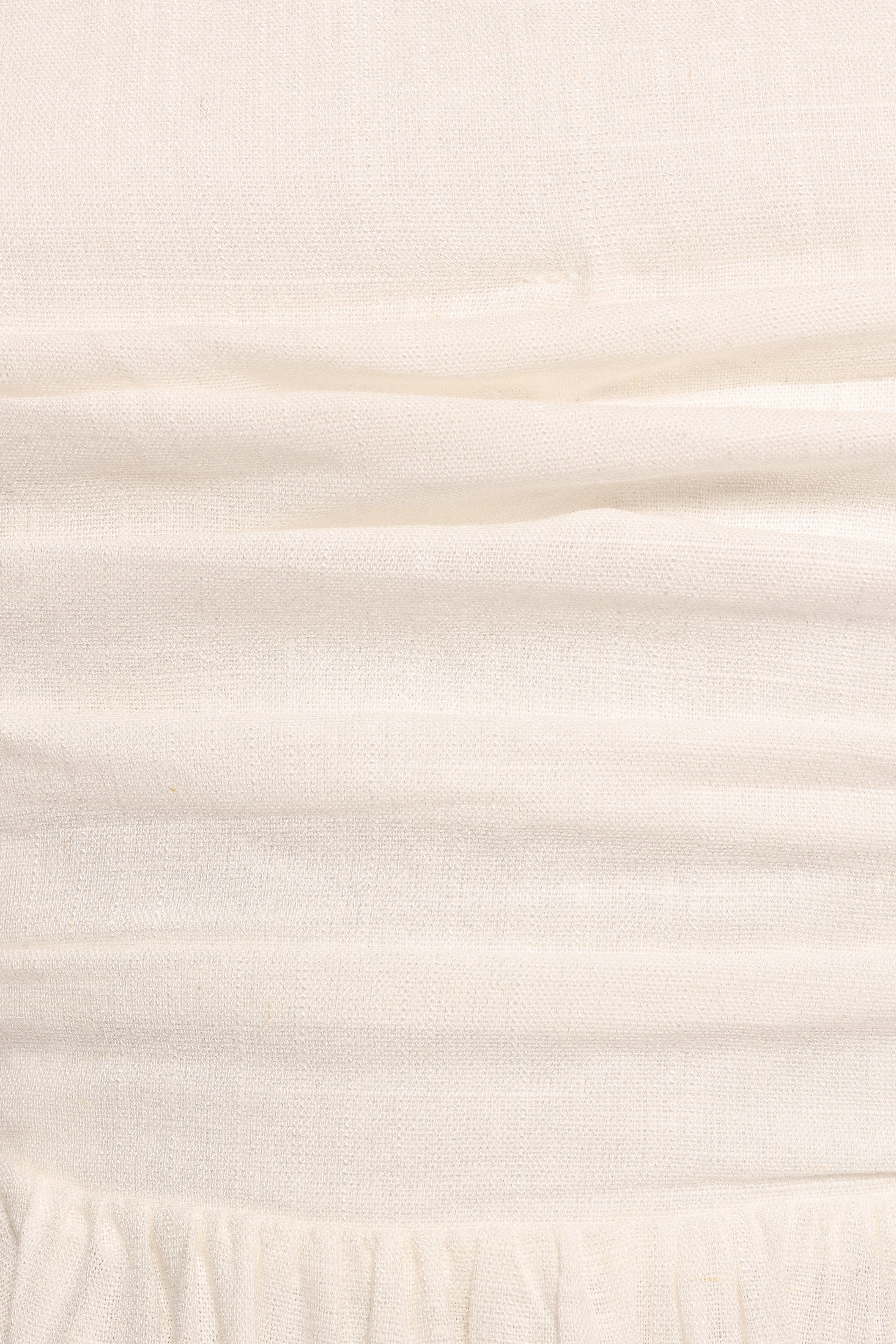 Kayt Strapless Dress White