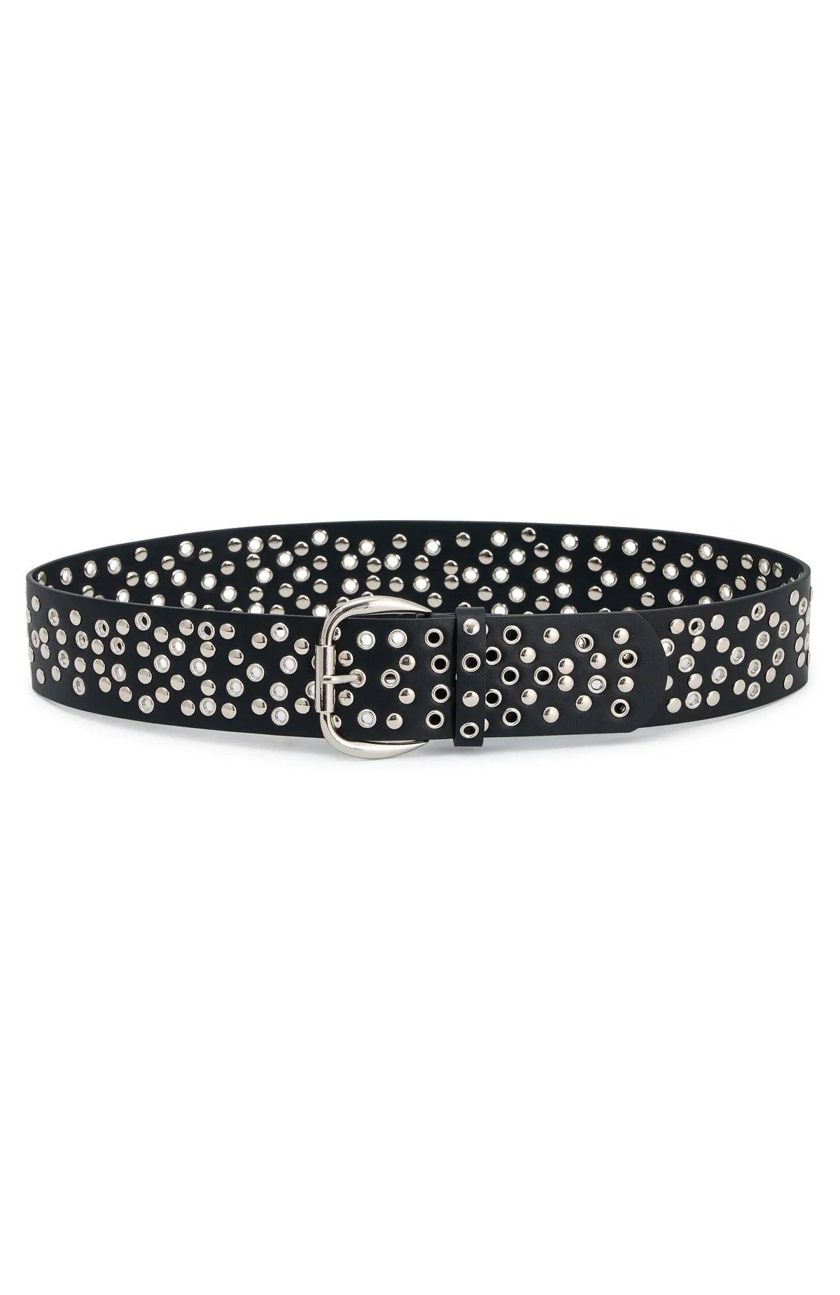 Toto Belt Black Silver