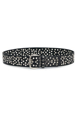 Toto Belt Black Silver