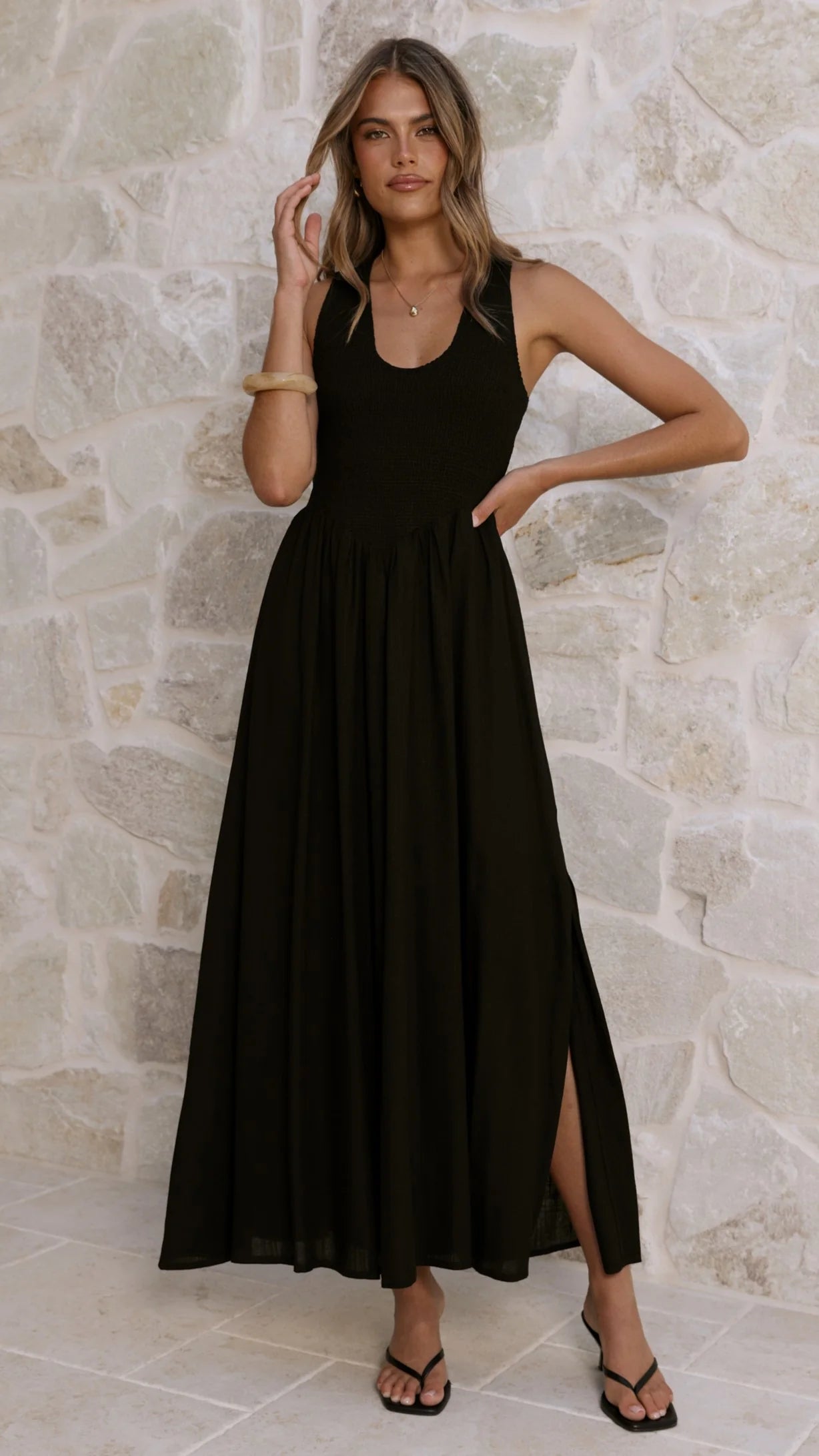 Amira Maxi Dress Black
